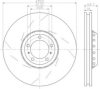 PORSC 298615302C Brake Disc